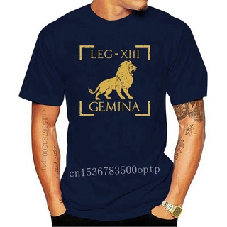 เสื้อยืดครอปเสื้อยืด พิมพ์ลาย Legio XIII Gemina Lion Emblem Ro Legion สไตล์คลาสสิก ไม่ซ้ําใคร สําหรับผู้ชาย เสื้อคอกลม แ