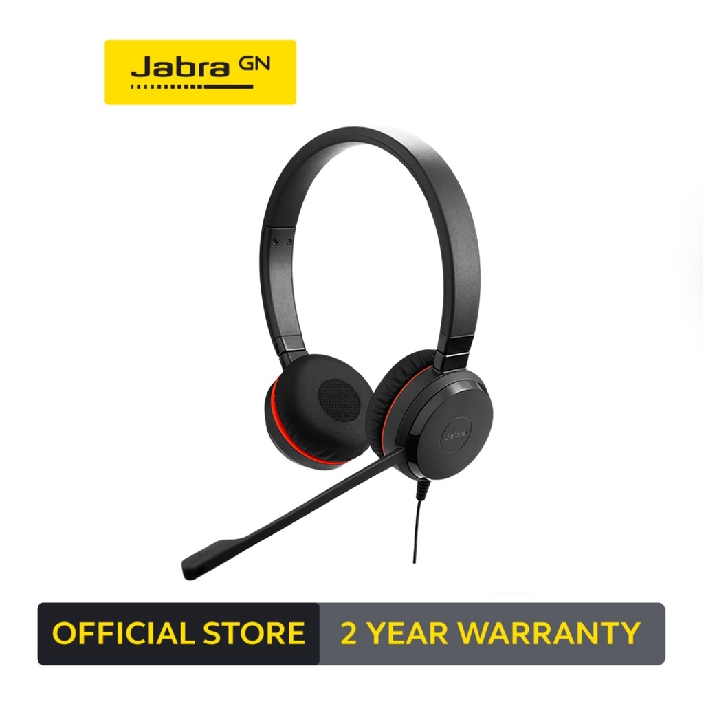 Jabra หูฟัง Call Center รุ่น Evolve 30 V2 MS Stereo