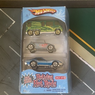 hot wheels holiday hot rods pack 3