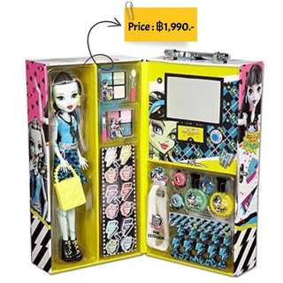 Monster High Frankie Fashion Doll Case with 57 pcs Ghoul Beauty Collection