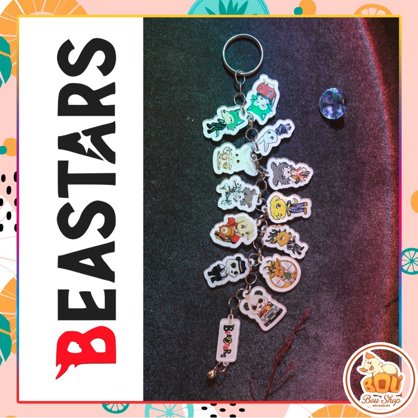 อะนิเมะ Beastars อะคริลิค Mica พวงกุญแจ