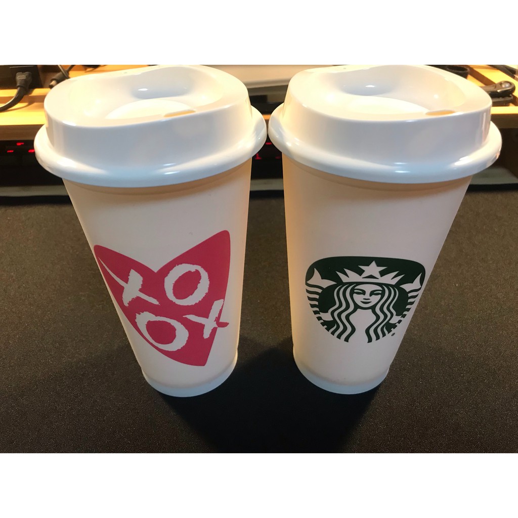 แก้ว LOVE COFFEE – NEW Starbucks Reusable Cup 16oz. ของแท้จาก USA  (ฟรีส่ง! ลงทะเบียน)