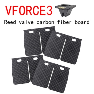 4 PCS/2 PCS คาร์บอนไฟเบอร์ VForce เปลี่ยน Reed แผ่นวาล์วเฉพาะ VFORCE3 Yamaha RXZ RXZ-D Y15ZR Y125Z RX115 reed วาล์วระบบ