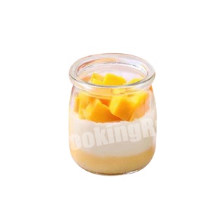 ส่งฟรีขวดพุดดิ้ง Cookingrun ฝาพลาสติก 100ml ขวดแก้วใส่พุดดิ้ง ขวดแก้วพุดดิ้ง ขวดพุดดิ้ง