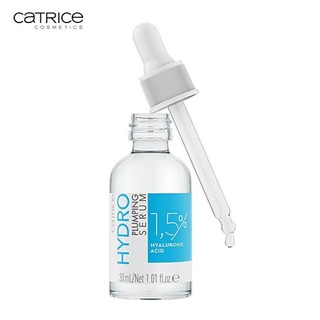 Catrice | Hydro Plumping Serum 30ml | Made with Hyaluronic Acid &amp; Panthenol | Hydrates, Soothes, &amp; Visibly Plumps Skin | For All Skin Types | Cruelty Free &amp; Vegan