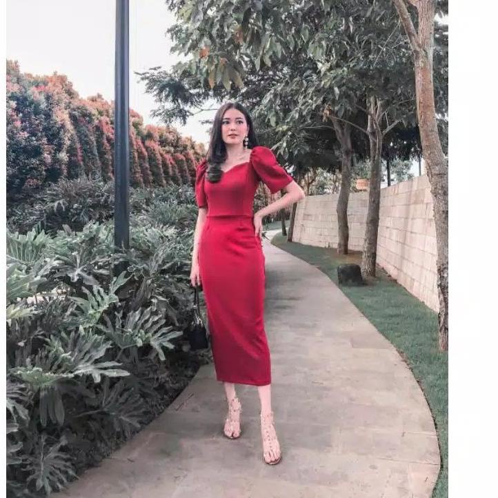 สะดวกสบายมาก.. VINTAGE PREMIUM SCUBA DRESS/VINTAGE DRESS/KOREA DRESS