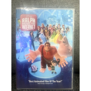 Ralph Breaks The Internet ราล์ฟวายร้ายหัวใจฮีโร่ disney DVD มือ1 หลายภาษา