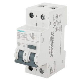 Breaker MAIN BREAKER RCBO 63A 2P 30MA SIEMENS Circuit breaker Electrical work เบรกเกอร์ เมนเบรกเกอร์ RCBO SIEMENS 63A 2P