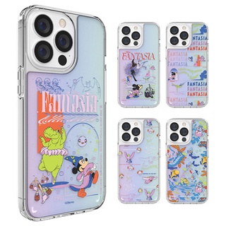 🇰🇷【 Korean Phone Case 】DISNEY Fantasia Hologram Case Made in Korea Compatible for iPhone Samsung Galaxy