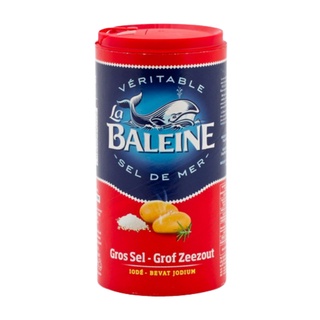 ลา บาเลน เกลือทะเลเม็ดหยาบ เสริมไอโอดีน 500 กรัม - Coarse Sea Salt Iodezed 500g La Baleine brand