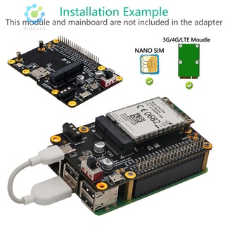 Hidduck หมวก 3G / 4G / Lte สําหรับ Raspberry Pi / Samsung Artik / ลาเต้แพนด้า / Asus Tinker โมดูลสต็อก