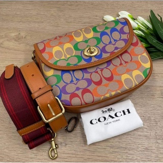 Coach ครอสบอดี้ งาน shop มี2 สาย.