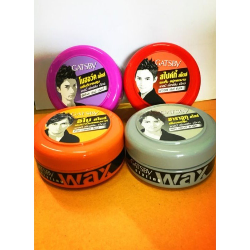 Gatsby wax สำหรับจัดแต่งทรงผม