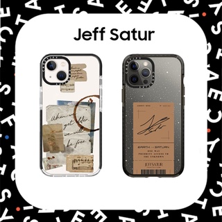 Casetify เคสโทรศัพท์มือถือ ซิลิโคนนิ่ม TPU ลาย Jeff Satur Fade สําหรับ iPhone 7 8 X XS XR 11 12 13 14 Plus Pro Max