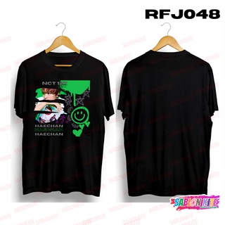 เสื้อยืดแฟชั่น !! Nct 127 HAECHAN STICKER PAINT RFJ048 COMBED 30S&lt;2023&gt;