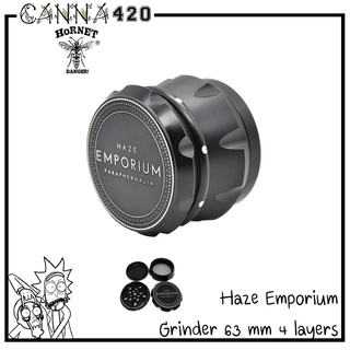 ที่บดสมุนไพร Haze Emporium Grinder V.4 มีที่เก็บเคียฟ 4 ชั้น Metal Herb Herbal ขนาด 63MM จัดส่งไว เครื่องบดสมุนไพร