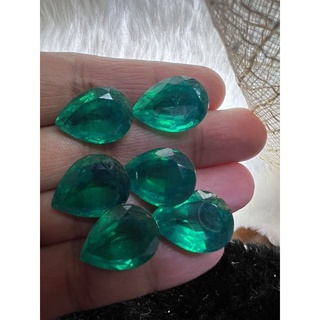 Emerald Lab made 13x18mm weight 11 kGreen super cut Gemstones 1 pieces