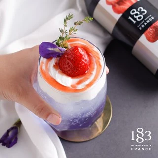 1883 ซอสสตรอเบอร์รี่ สำหรับคาเฟ่ ใช้ราดท้อปปิ้งและตกแต่ง | STRAWBERRY SAUCE 500 ml. (SKU 4708)