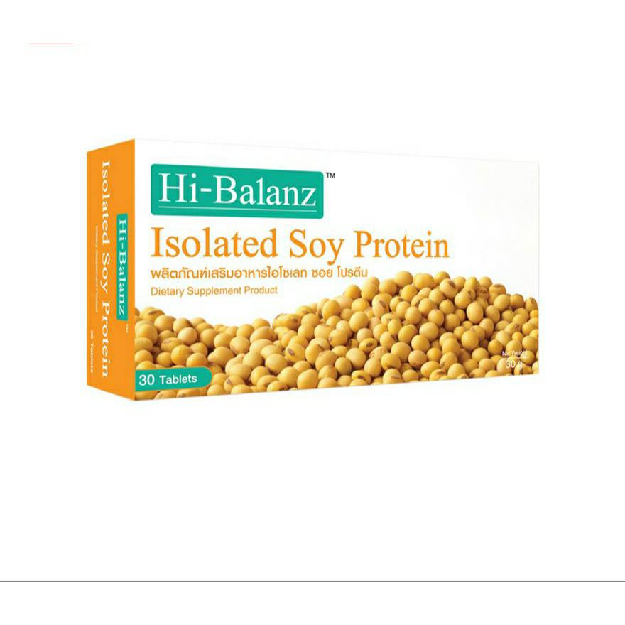 Hi-Balanz Isolated Soy Protein ไฮบาลานซ์ ไอโซเลท ซอย โปรตีน 1 กล่อง