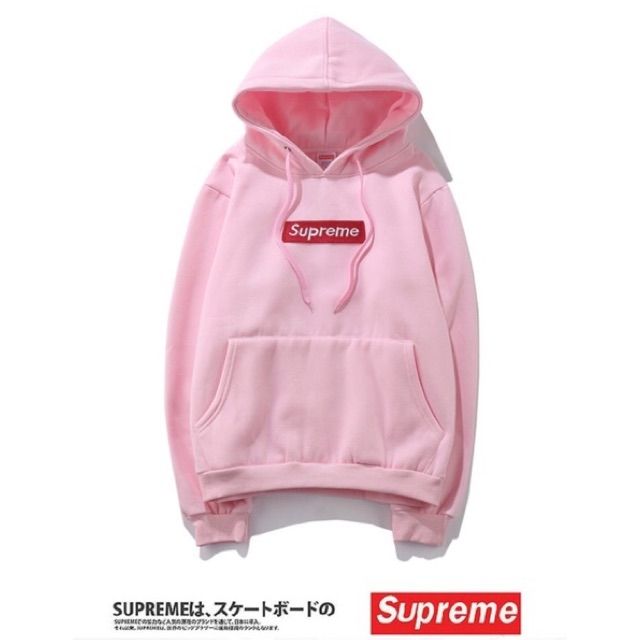 jaket pink supreme