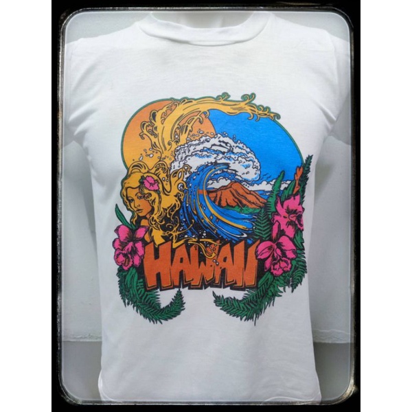 เสื้อ​วิว​ฮาวาย​แนว​วิน​เท​จ​ผ้า​บาง​สกี​น​จม​