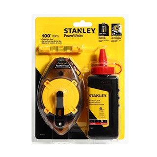 STANLEY (สแตนเล่ย์) 47-465 บักเต้า+ลูกน้ำ+ชอล์ก30ม.สีแดง