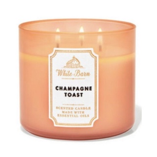 Bath &amp; Body Works Champagne Toast 3 Wick Candle 411g. ของแท้