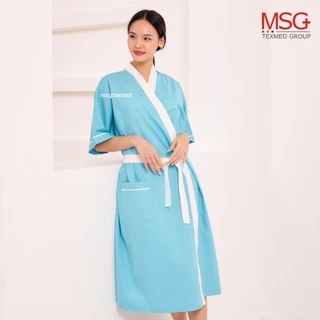 MSGtexmed ชุดคลุมกิโมโน,ชุดคลุมตัวคนไข้,ชุดผู้ป่วยกระโปรง (รุ่น PA811)