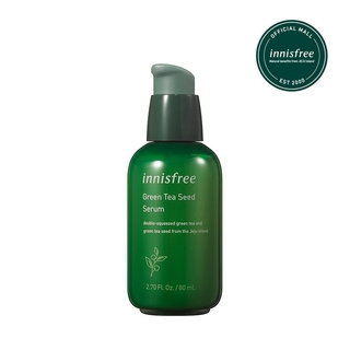 รับประกันของแท้ แน่นอน++Innisfree Green Tea Seed Serum 80ml 45เซรั่มจากใบชาเขียวขายดีอันดับ 1 สูตรใหม่ ชุ่มชื้นขึ้น 3 เท่า แท้100%