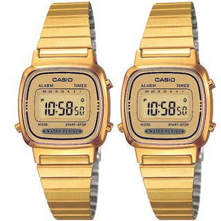 นาฬิกา รุ่น Casio นาฬิกาข้อมือ รุ่น LA-670WGA-9D แถม LA-670WGA-9D