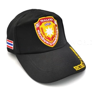 หมวก รปภ พนักงานรักษาความปลอดภัยรับอนุญาต