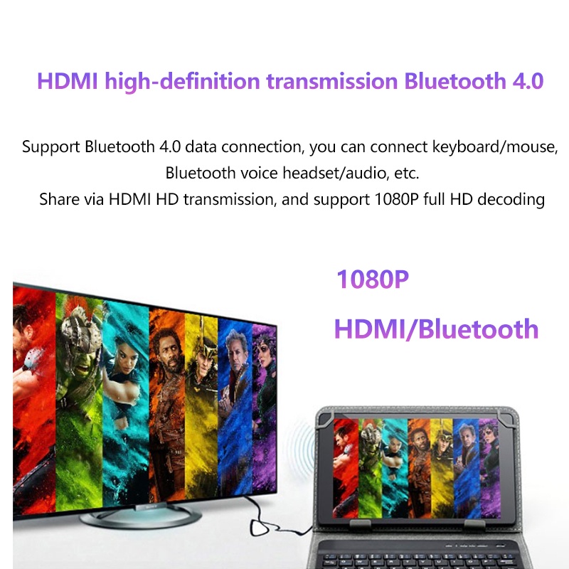 Nextfun 2-in-1 แท็บเล็ตพีซีหน้าจอ 8 นิ้วสําหรับแท็บเล็ตพีซี CPU 4 ...