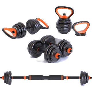 ดัมเบล 4IN1 ดัมเบล บาร์เบล เคตเทิลเบล วิดพื้น xiaomi fed ยกน้ำหนัก dumbbell พร้อมส่ง REDTO