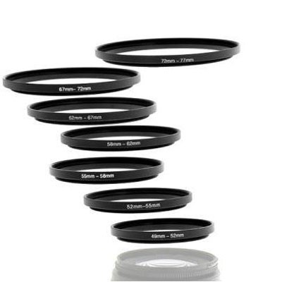 Step Up Filter Ring แหวนปรับขนาดเลนส์ ต่อ Filter, Hood จากขนาดเล็กเป็นขนาดใหญ่