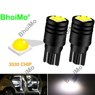 Bhoimo ไฟเลี้ยว led 4SMD T10 W5W 168 192 3030 สําหรับติดป้ายทะเบียนรถยนต์