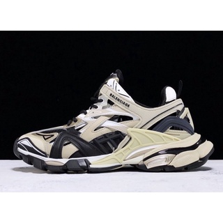 [ Pre - Order ] B*lenci*ga Track Trainer 2.0 Black White Yellow Size 37-45 [ OK Factory ]