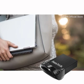 SANDISK ULTRA FIT Flash Drive 128GB USB 3.2 Gen1 (SDCZ430_128G_G46) ฟลซไดร์ฟ ประกัน Synnex 5ปี