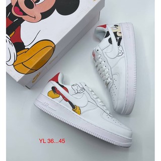 Nike Air Force 1 Mickey (size36-45)white