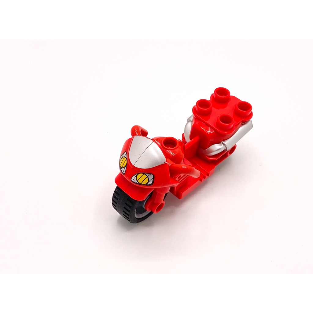 มอเตอร์ไซค์ Motorcycle : Lego Duplo : เลโก้ดูโปล้ (แท้ 100%) มือ 2 สภาพดี *duplo มือสอง