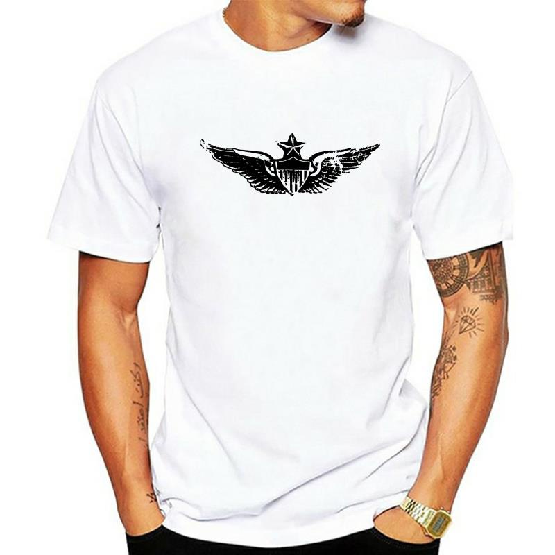 เสื้อยืดป้ายการบินกองทัพวินเทจอาวุโส Subdued Veteran