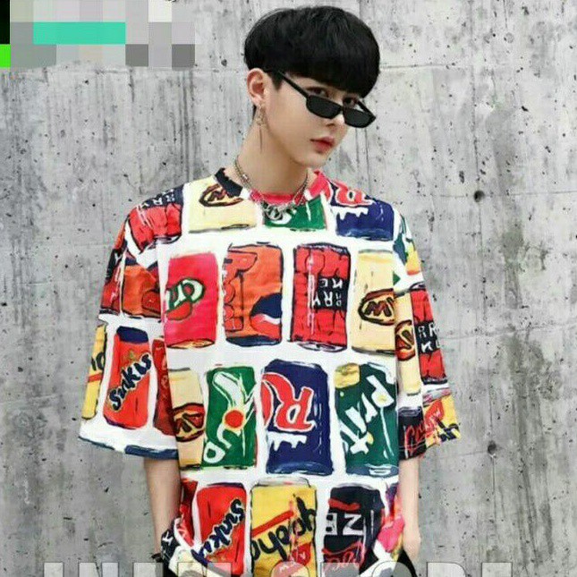 Rinn ID ร้านเสื้อผ้า DRINK MOTIF MEN& 39;S TOPS RELAXED T-SHIRTS RINN ID