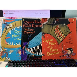 Captain Flinn and the Pirate Dinosaurs Series.