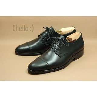 Chello รองเท้าหนัง CAP-TOE DERBY SHOES รุ่น SLU047-1