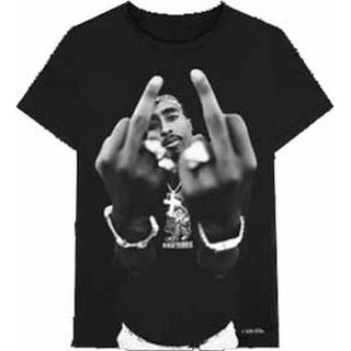 [COD]ขายดี เสื้อยืด พิมพ์ลาย TUPAC - MIDDLE FINGERS - BRAND LICENSED - MUSIC 2 แพ็ค 31781461 Lghogi89fdcicj89S-5XL