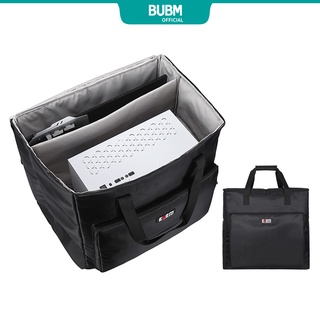 BUBM Desktop PC Computer Travel Storage Carrying Case Bag for Computer Main Processor Case, Monitor, Keyboard and Mouse