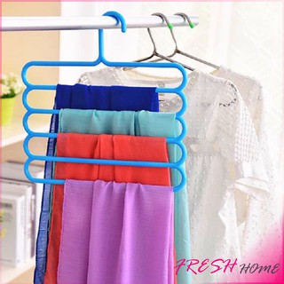 ไม้แขวนกางเกง ในตู้ผ้า ไม้แขวนผ้าพันคอ ไม้แขวนอเนกประสงค์ ประหยัดพื้นที่ Pants Hanger