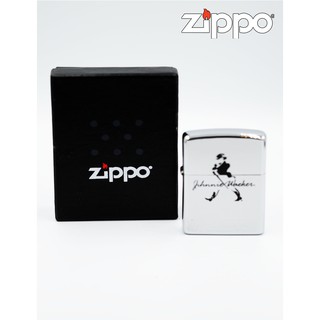 ไฟแช็ค zippo จอนนี่ น้ำมันไฟแช็ค พร้อมกล่อง ดำ