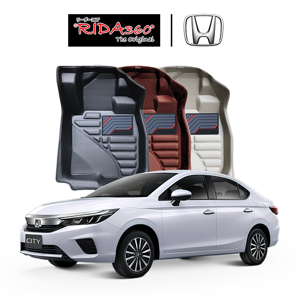 RIDA360®พรมขึ้นรูปไร้รอยต่อ HONDA CITY 2020-NOW [114]