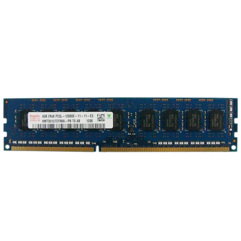 มีสินค้าHynix DDR3L 4GB 16GB 32GB 1600MHz ECC UDIMM RAM PC3L-12800E หน่วยความจำเวิร์กสเตชัน 240Pin1.35V ECC Unbuffered R