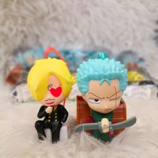 ซันจิ Sanji โรโรโนอา โซโล Roronoa Zoro ของเล่น ของสะสม แม็คโดนอลด์ วันพีช one piece mcdonalds